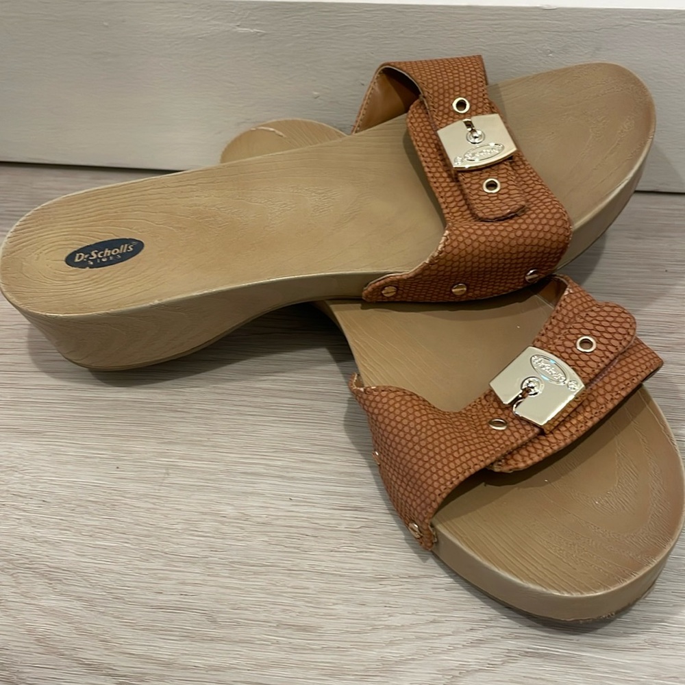 Dr Scholls comfy slide sandal / flip flops